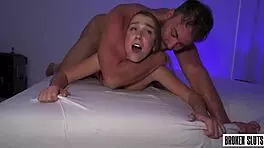 whoa, she didn't see that monster cock coming so deep! 😲 petite college girl moans riding hard to facial finish