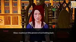 redhead milf with big tits and ass plays erotic homemade game