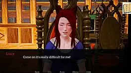 redhead milf with big tits and ass plays erotic homemade game