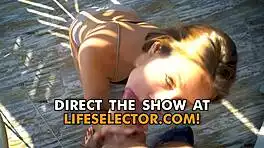 Naughty Petite Julialexxx Teases Footjob and Ride All Day