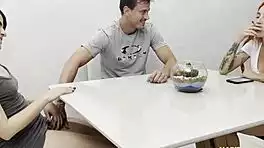 sliding deep into latina amateurs tight pussy then her hungry ass