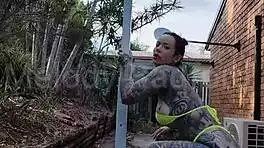 melody radford leaks micro bikini twerk and pole dance with huge ass shake