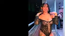 Thick colombian slut andrea gomez gaped in rough anal casting fuck