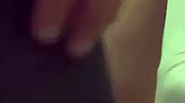 Brunette Teen Fingered to Orgasm Missionary