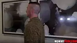 young guy loses virginity to experienced milf and aunt duo