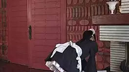 133cm Cosplay Maid Petite Masturbation Dildo Play