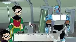 bumblebee sneaks steamy bathroom fun in 18titans