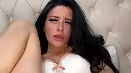 Horny British Coed Fingers Herself to Squirting Orgasm