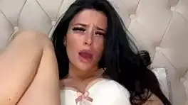 Horny British Coed Fingers Herself to Squirting Orgasm