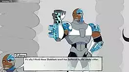 bumblebee sneaks steamy bathroom fun in 18titans