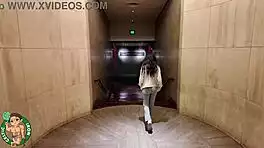 aubry babcock delivers sloppy girlfriend blowjob at hollywood sign