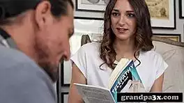 kinky old guy tricked me into wild passionate pussy fuck