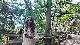 aubry babcock delivers sloppy girlfriend blowjob at hollywood sign