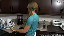 i ride that thick cock like a tiny blonde slut craving more