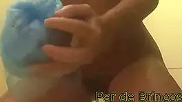 stripping lingerie soaking wet then riding huge cock to explosive orgasm!