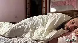 redhead milf rides to creampie after wild party night