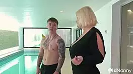 Wow Big Tits Lacey Starr Poolside Seduction Heat!