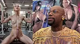 Tight petite teen begs anal as trans cock explodes