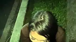 Caught in a secretive street rendezvous with mysterious stranger