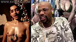 Mature Trans Babe Grips Veiny Hard Girl Cock