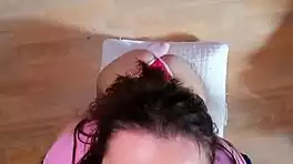 Innocent-Looking Brunette Delivers Sloppy Pov Blowjob Facial Cumshot