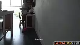 Fuck petite Latina's big ass hard!