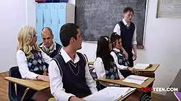 innocent student explores free use classroom fantasies