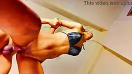 Sistya and hot milf get pounded by lucky stud