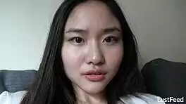 who's this exotic asian teen slut riding cock in homemade tape?