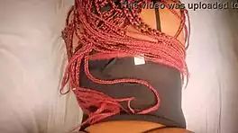 horny big ass redhead milf fucks hard for cash outdoors