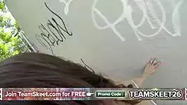 good girls lured into wild public cumshot temptations