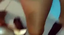 Wife's tight ass takes huge BBC in raw cuckold ride