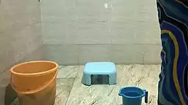 milf fucks hard while cleaning laundry chores