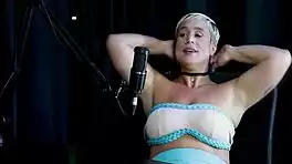 milf grabs broached guy in mixed public crowd for sensual bisexual domination watch joana