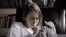 troubled teen submits fully to psychiatrist's dominant control