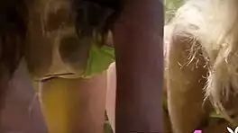 Sexy Petite Ebony Milf Big Tits Ass Washes Acura NSX in Garage