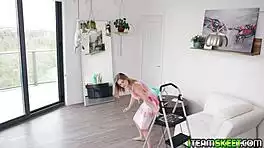 kara craves every inch of studs prick stretching pussy lips to hard cum