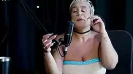 just joana sizzles in fire cast highlights with baby fire sheer red