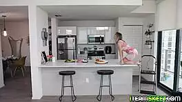 kara craves every inch of studs prick stretching pussy lips to hard cum