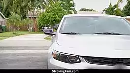 Chloe Temple and Kyler Quinn's nice asses banged by big dick in bedroom