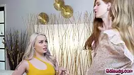 haley babysitter got jane n gizelle into wild threesome licking