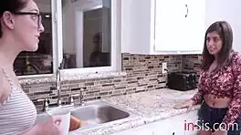 slutty babe hardcore seduces and fucks pussy in girlfriend's place