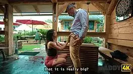 Boyfriend's Friend Pounds Her Roughly