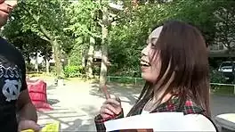 Asian amateur whore takes double anal penetration from two monster cocks 😈🍑