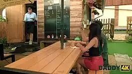 Boyfriend's Friend Pounds Her Roughly