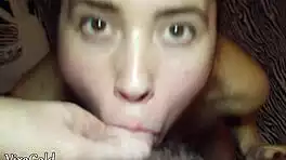 Ananta Shakti Gulps Down Huge Cumshot in Her Hungry Mouth