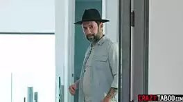 Slumber party turns hardcore with chloe surreal's huge tits