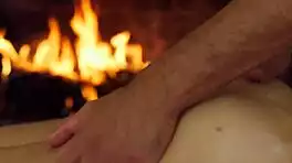 beautiful shemale bares it all for steamy bareback action with guy