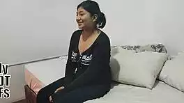 Fresh 18-Year-Old Latina Brunette Eager for Intense Cock Riding Session