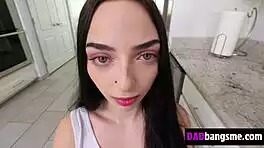 i love riding stepdad's cock in doggystyle pov